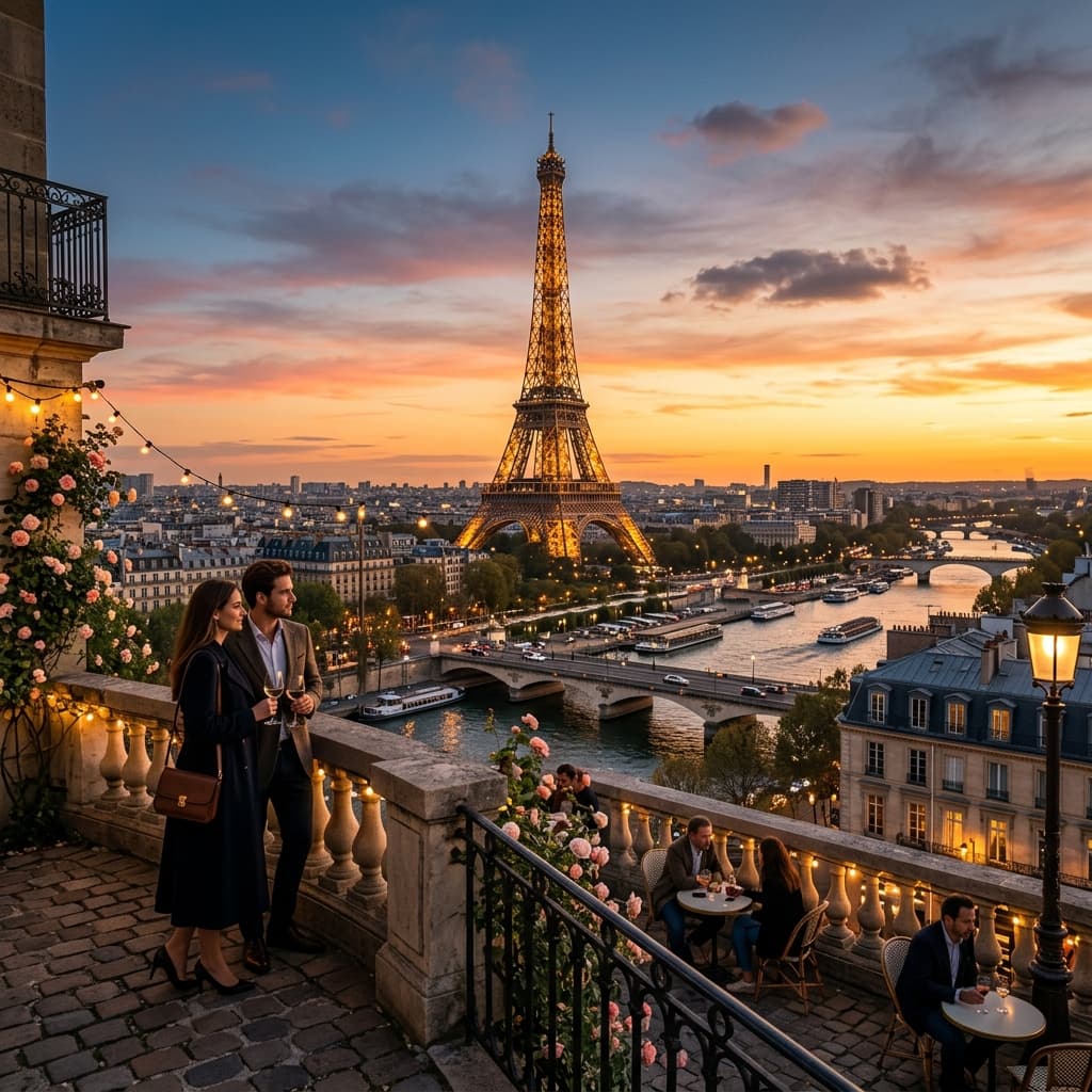 Paris Flight Trip